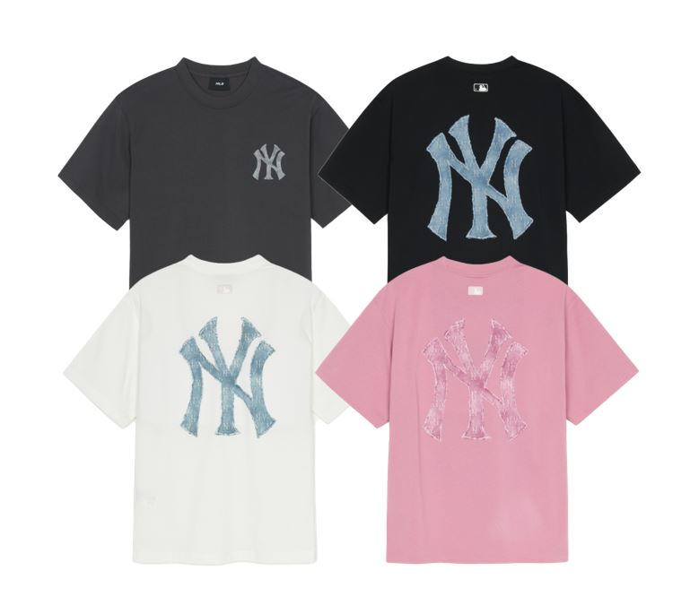 Denim Like Monogram Overfit T-Shirt 3ATSM0953