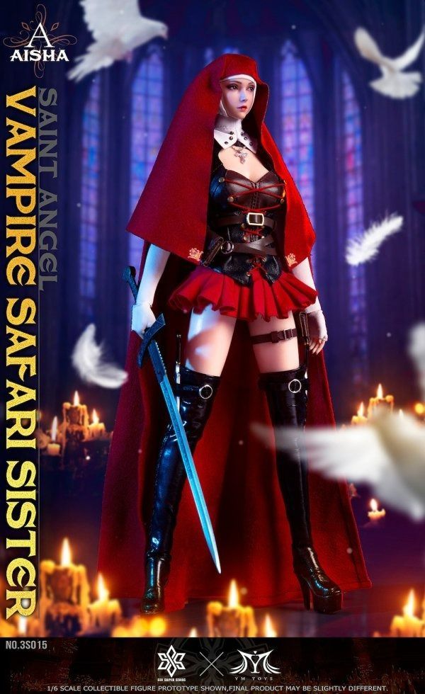 新品未開封 3STOYS 3S015 Vampire Safari Saint Angel Aisha 1/6フィギュア