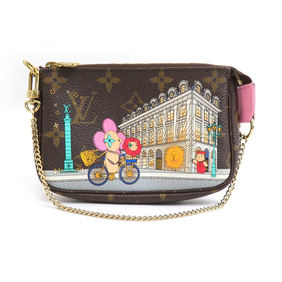 【ワンポイントの遊び心がキュート♪】Louis Vuitton ポーチ Amazon | ルイヴィトン (LOUIS VUITTON) ミニ ポシェット ミニ