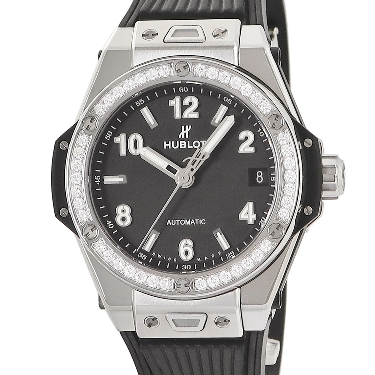 ビッグバン ワンクリック スチールダイヤモンド 465.SX.1170.RX.1204 自動巻き メンズ 純正ダイヤ ブラック 3年保証 507,584円