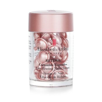 Elizabeth Arden セラミド レチノール カプセル - ライン イレージング ナイト セラム