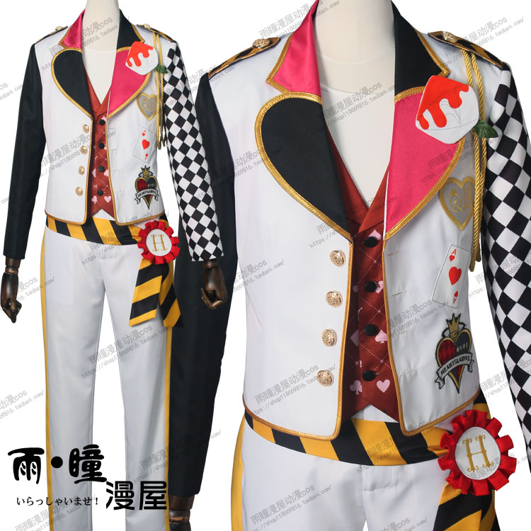 ツイステッドワンダーランド コスプレ衣装 レッドハート エース コスプレ エース 天使 兄弟