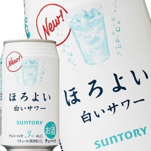 サントリー ほろよい 白いサワー 350ml缶72本［24本3箱］34営業日以内に出荷北海道沖縄離島は送料無料対象外［チューハイ］［送料無料］