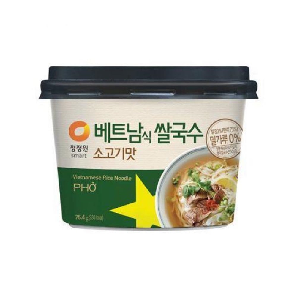 韓国-KMEAL-清浄園ベトナム風フォー牛肉味75.4gx12個