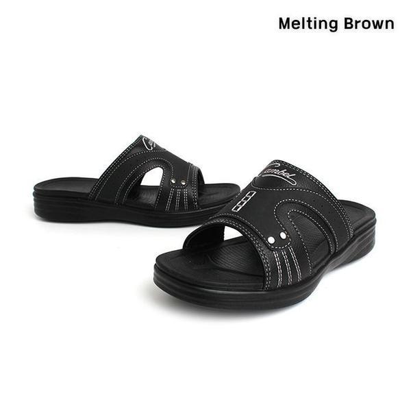 メンズ夏デイリークッションスリッパ2色