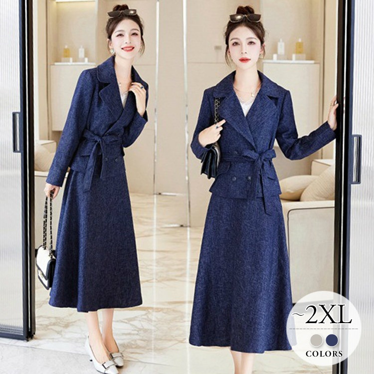 スーツセット レディース スカートスーツ ママスーツ 卒園式 卒業式 入園式 入学式 大きいサイズ お呼ばれ 披露宴 結婚式 パーティー 同窓会 30代 40代 50代 ネイビー ベージュ 無地 ミ