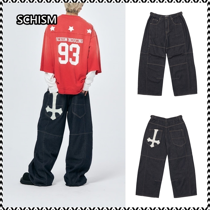 SCHISM 3D TRUE BAGGY JEANS