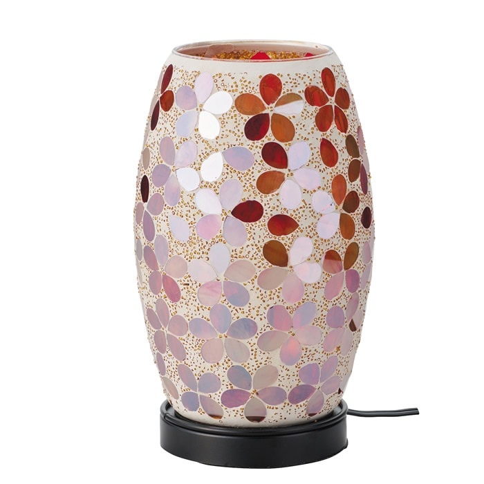 モザイクランプ バハール レッド I-21248 レッド テーブルライト