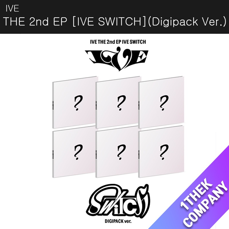 （６種セット）(STARSHIP特典) IVE - THE 2nd EP [IVE SWITCH] (Digipack Ver.) [限定版]