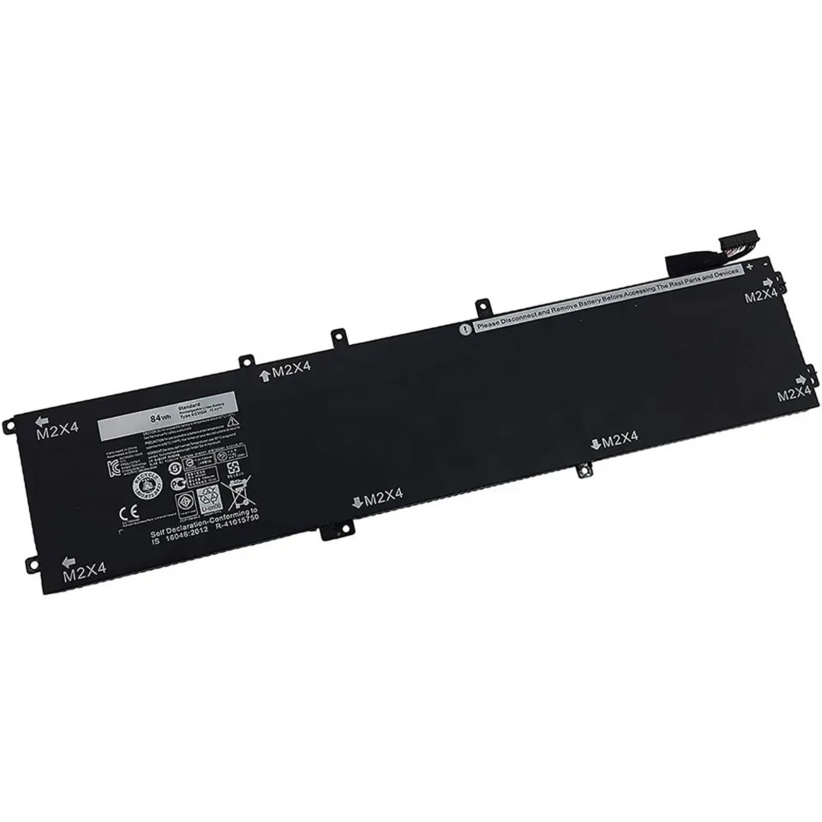 4GVGH 電池・DELLノートパソコン互換 84Wh/7260mAh Precision 5510 XPS 15 9550 Series 交換用のバッテリー dc909-A787