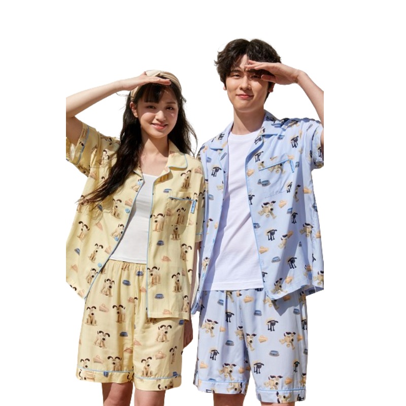 spao[ウォレスとグロミット] 半袖 パジャマ2種 5,865円