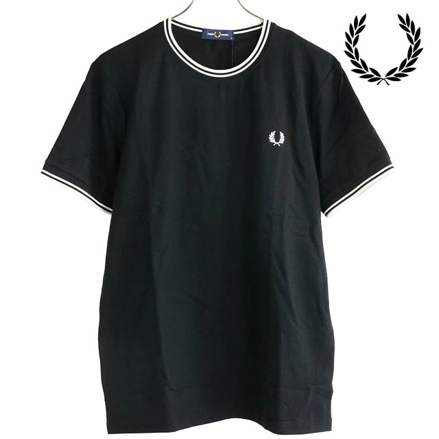 メール便 ツイン ティップド Tシャツ [M1588-102] TWIN TIPPED T-SHIRT メンズ トップス 半袖 BLACK
