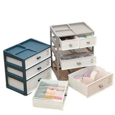 下着収納パンティー収納靴下収納コンパートメント収納引き出しタイプコン