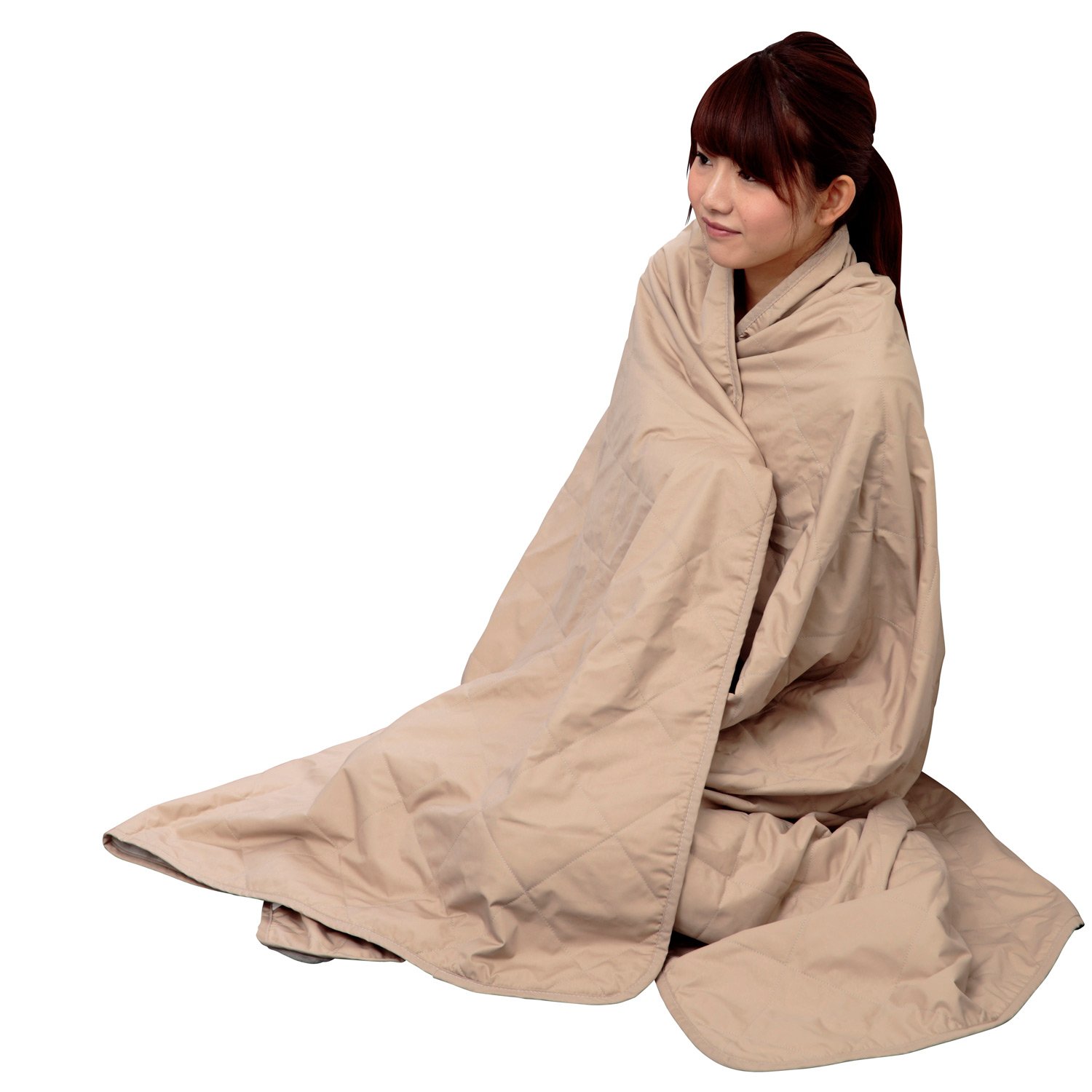 ミドリ安全 真空パック毛布 マイクロファイバー毛布 MFBLANKETMF2