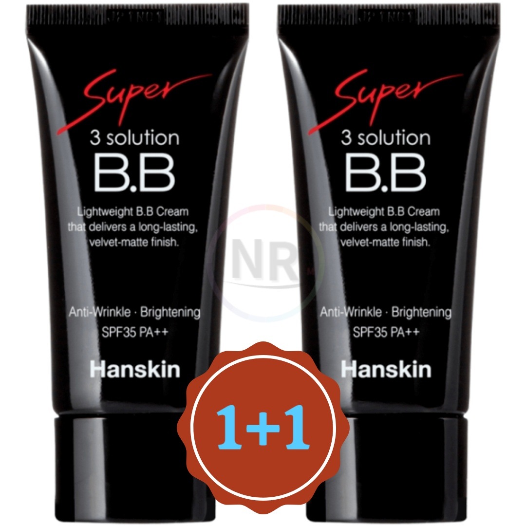 1+1 スーパー3ソリューション BBクリーム SPF35PA+ + 30ml 6,501円