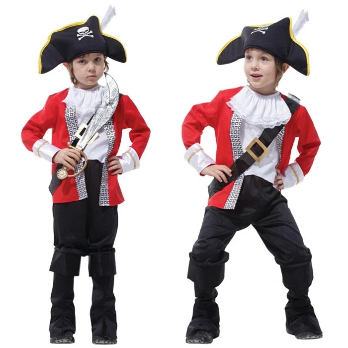 人気商品再入荷ハロウィン 衣装 子供 海賊コスプレ衣装 ハロウィン 仮装 衣装 コスプレ コスチューム 子供用 キッズ 妖精　演出服 舞台　ステージ　服 海賊 パイレーツ　ハロウィン 110