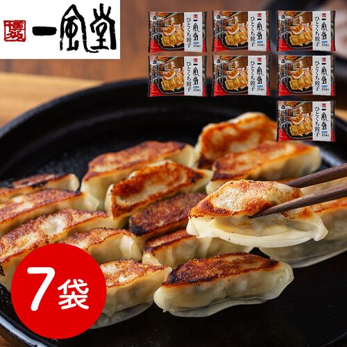 福岡 「博多一風堂」 博多ひとくち餃子（7袋）
