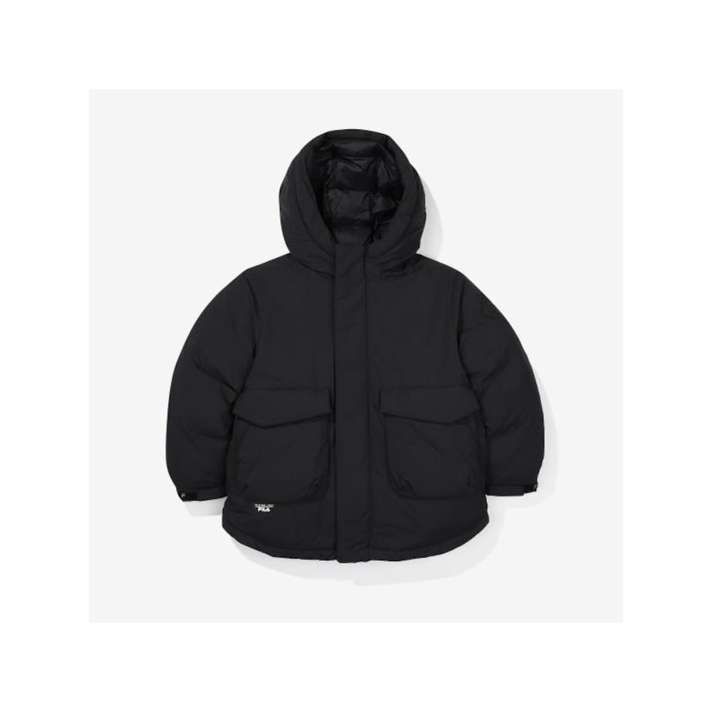 [FILA KIDS] クラウドショートパーカーダウン (FK2DJF4107X_BLK) Q0ZFK2DJF4107XBLK