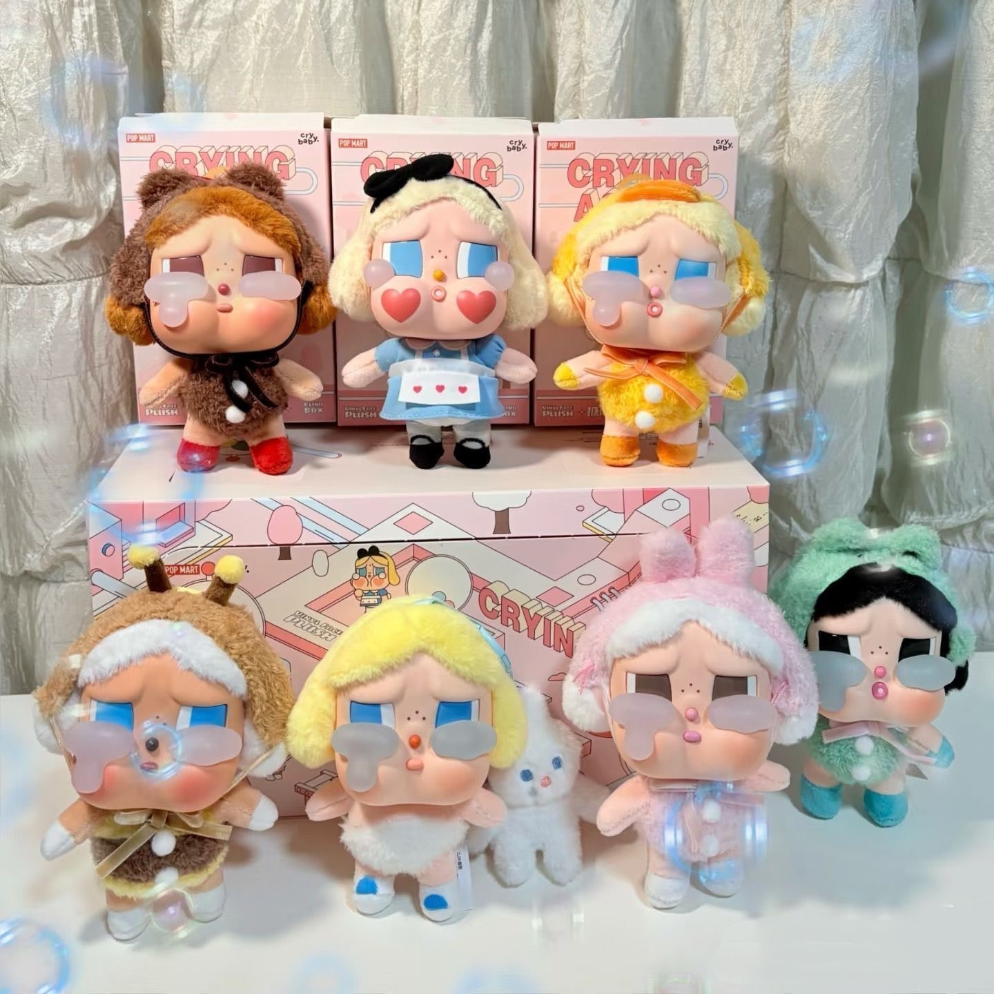 Qoo10] POP MART CRYBABY ティアーズファクトリーシ : 日用品雑貨