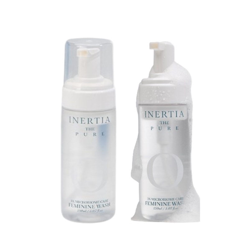 INERTIA 3Xマイクロバイオームフェミニンウォッシュ 女性清潔剤 150ml, 1ea /低刺激/健康なYゾーン