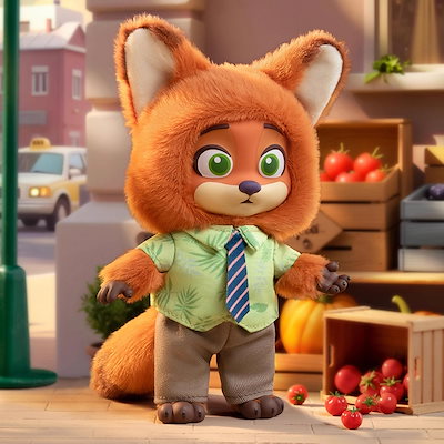 ズートピア　ぬいぐるみ Qoo10] TOPTOY 【公式正規品】ディズニー ズートピア Z