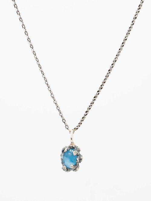 【HARANG】 HR 211N_Heated Blue Calcite Necklace 正規品