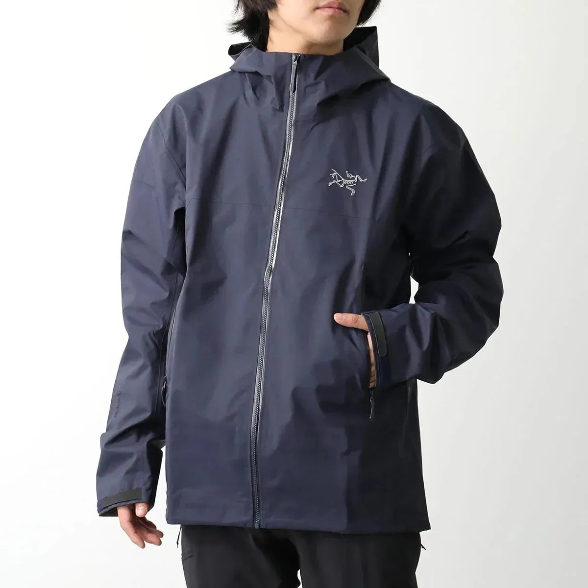 ARCTERYX アークテリクス ジャケット Beta Jacket ベータ X000008584 メンズ フーデッド ブルゾン ナイロン ロゴ刺繍 長袖 Bl 【mega】