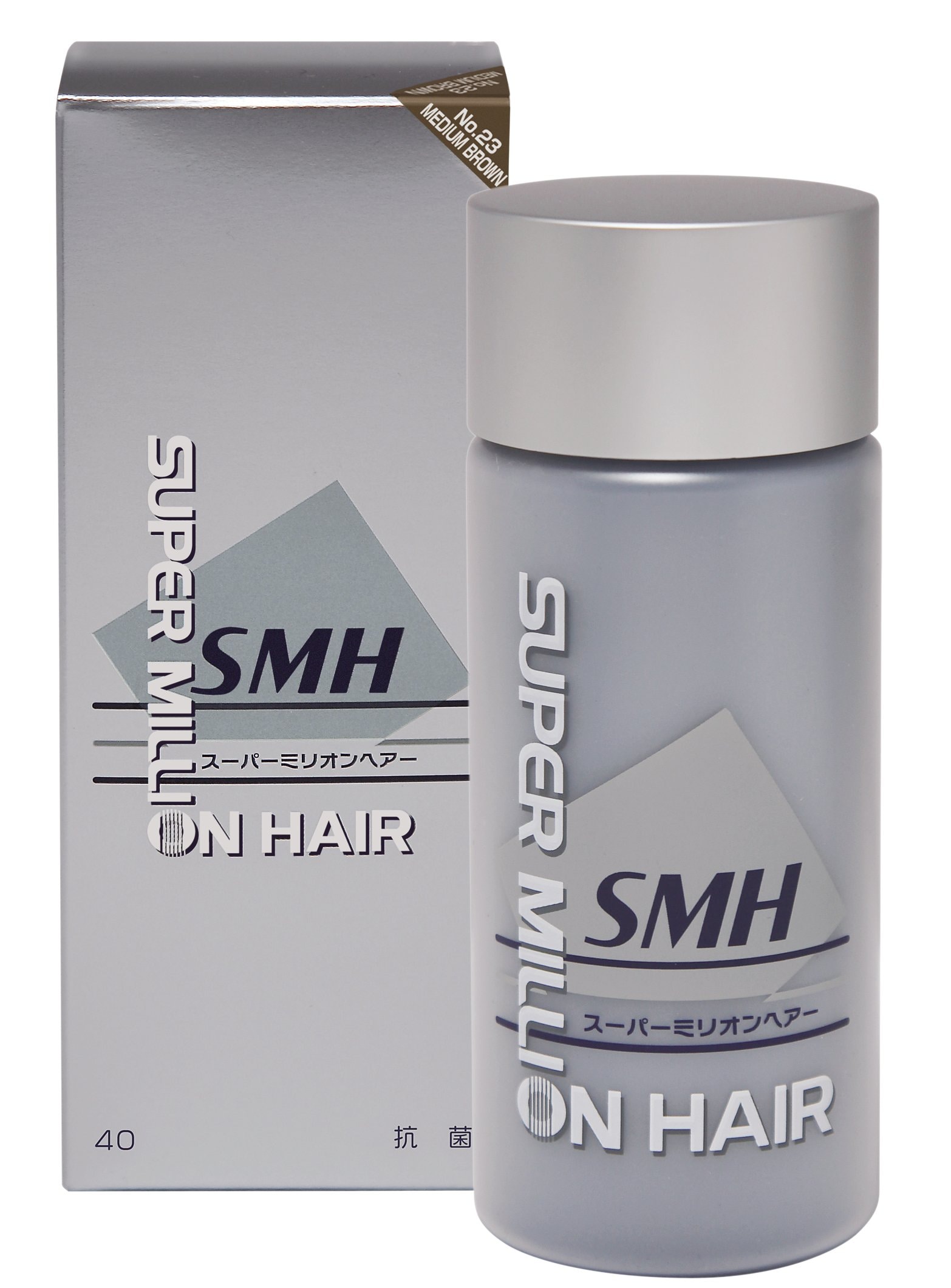 【全国送料無料】 【大容量】スーパーミリオンヘアー 40g ミディアムブラウン No.23