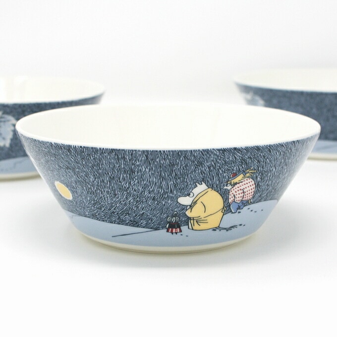 ボウル 15cm ムーミン スノームーンライト 2021ウィンター ARABIA