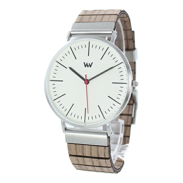 WEWOOD ウィーウッド 木の時計 木製 天然木 エコラグジュアリー メンズ レディース ユニセックス 男女兼用 HORIZON SILVER IVORY NUT ホライゾン シルバー アイボリー