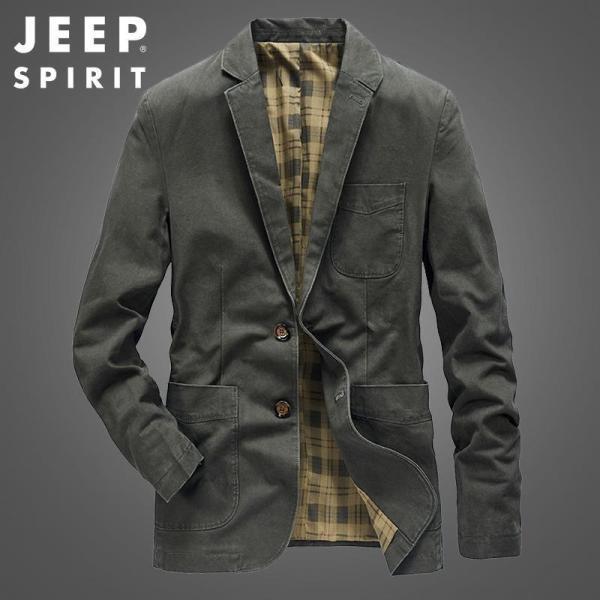 テーラード ジャケット ブレザー メンズ 無地 コットン ビジネス対応 秋 秋服 春 春服 スタイリッシュ ビジカジ アウター