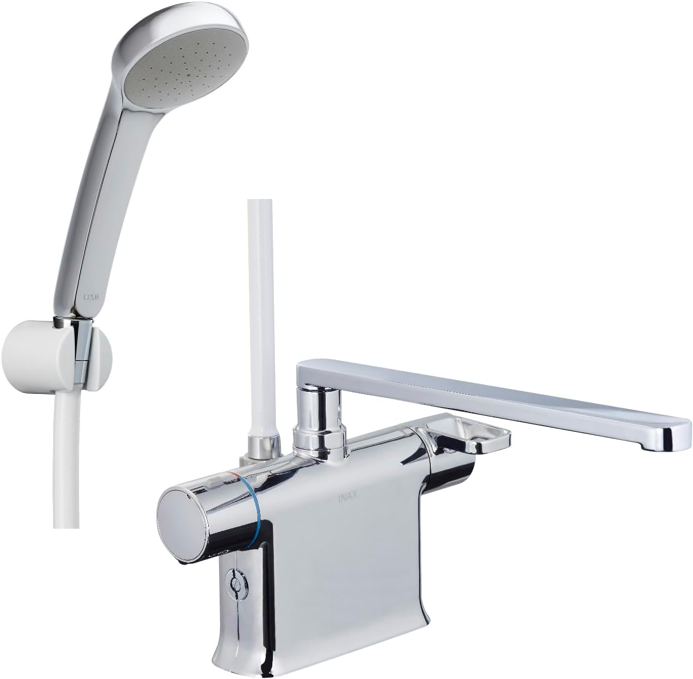 LIXIL(リクシル) INAX 浴室用 デッキ サーモスタット シャワーバス 水栓 BF-WM646TSG(300)-AMZ