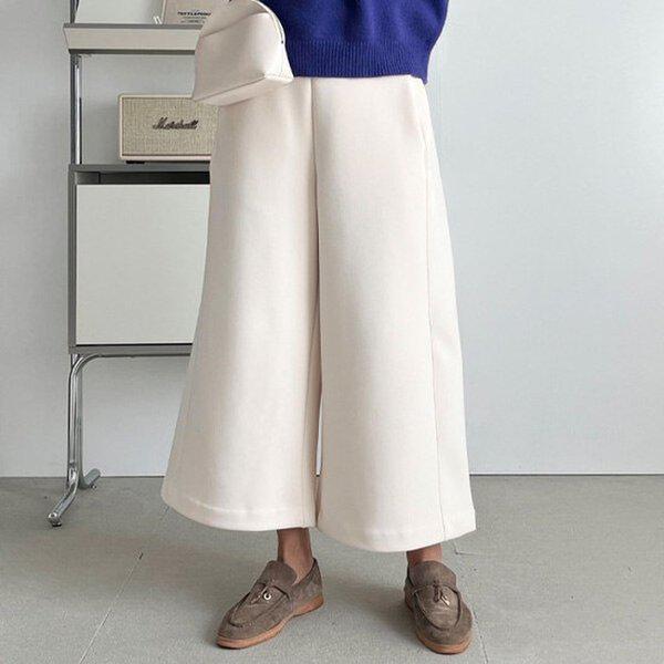 (PT)裏起毛モトビパンツ 冬 レディース 起毛 バンディング