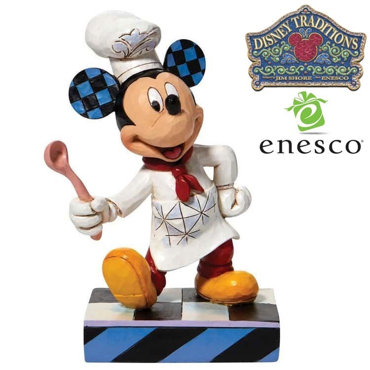 enesco(エネスコ) Disney Traditions シェフ ミッキー ディズニー フィギュア コレクション 人気 ブランド ギフト クリスマス 贈り物 プレゼントに最適