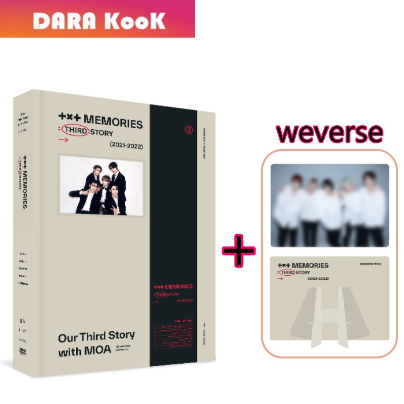 [未開封] TXT / TOMORROW X TOGETHER MEMORIES : THIRD STORY DVD / トレカ / Weverse特典
