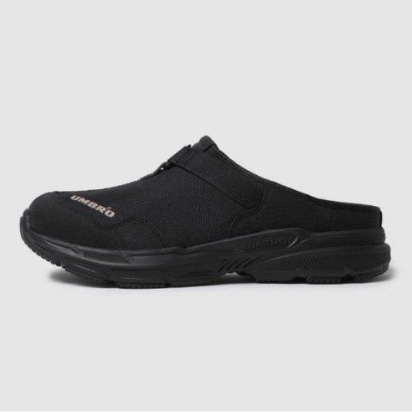 スリッパ JQS UQ123EMU20-BLK EZIPPER (イージッパー) BLACK