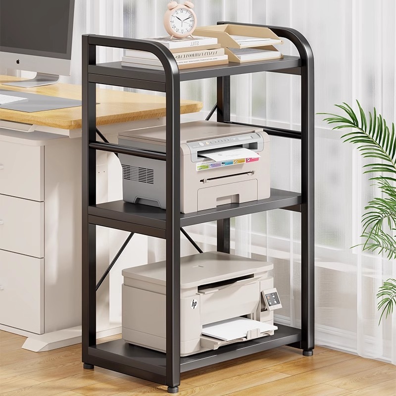 ストレージラックの印刷フロアスタンドマルチレイヤーコピー機の配置キャビネットホームコンピューターホストボックスストレージラック