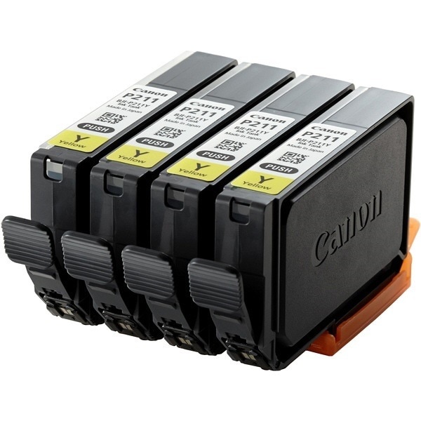 純正 インクタンク イエロー 4本入 BJI-P211Y（4P）