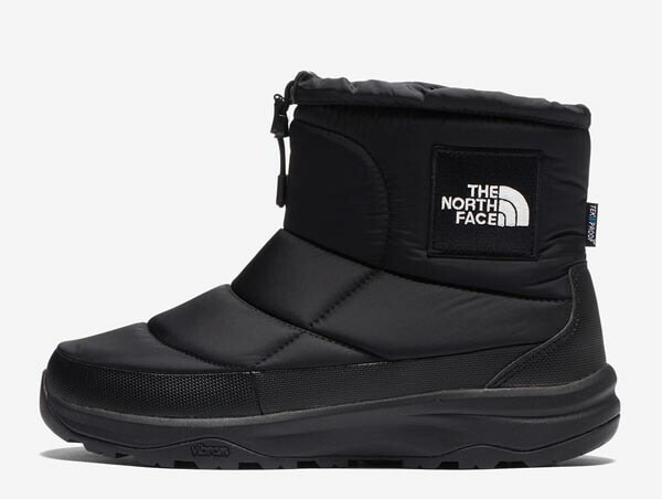 防寒撥水ブーツ nuptse bootie wp Logo Short ブーティウォータープルーフ NF52280 (KW)