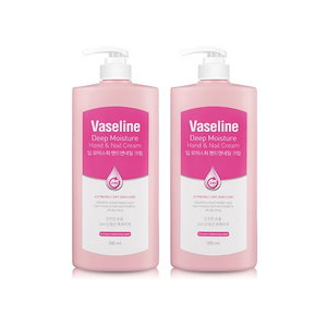 [Vaseline]ワセリン ハンドクリーム ハンドローション 500ml*2ea/24時間保湿感