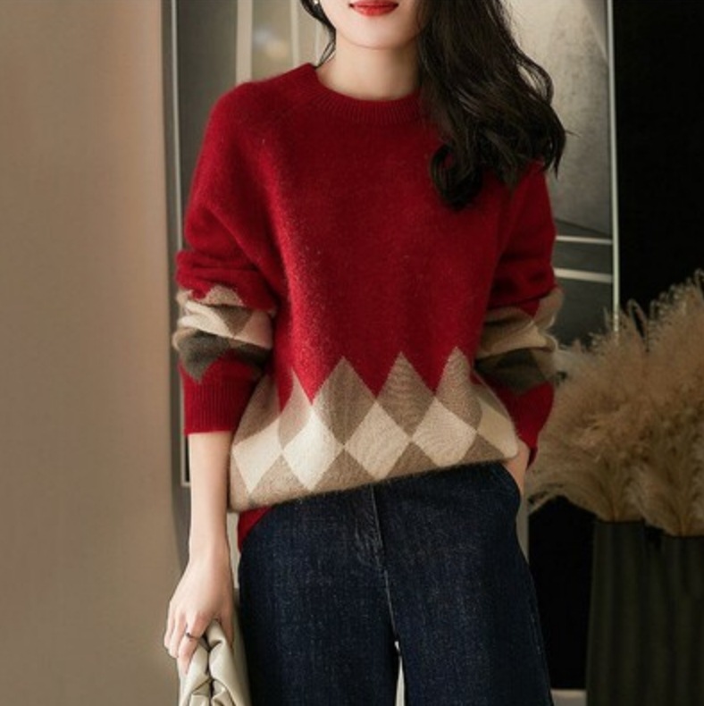 トップス デート カットソー ニットソー セーター 袖あり 長袖 かわいい 大人可愛い きれいめ シンプル カジュアル 大人 上品 おしゃれ お洒落 かっこいい レトロ 大人女子 こなれ感 キュート