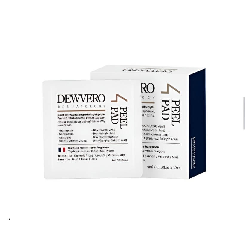 DEWVERO クリームアンプル DEWVERO] 4 Peel Pad 1Box (30ea) - Anna's DAZZ