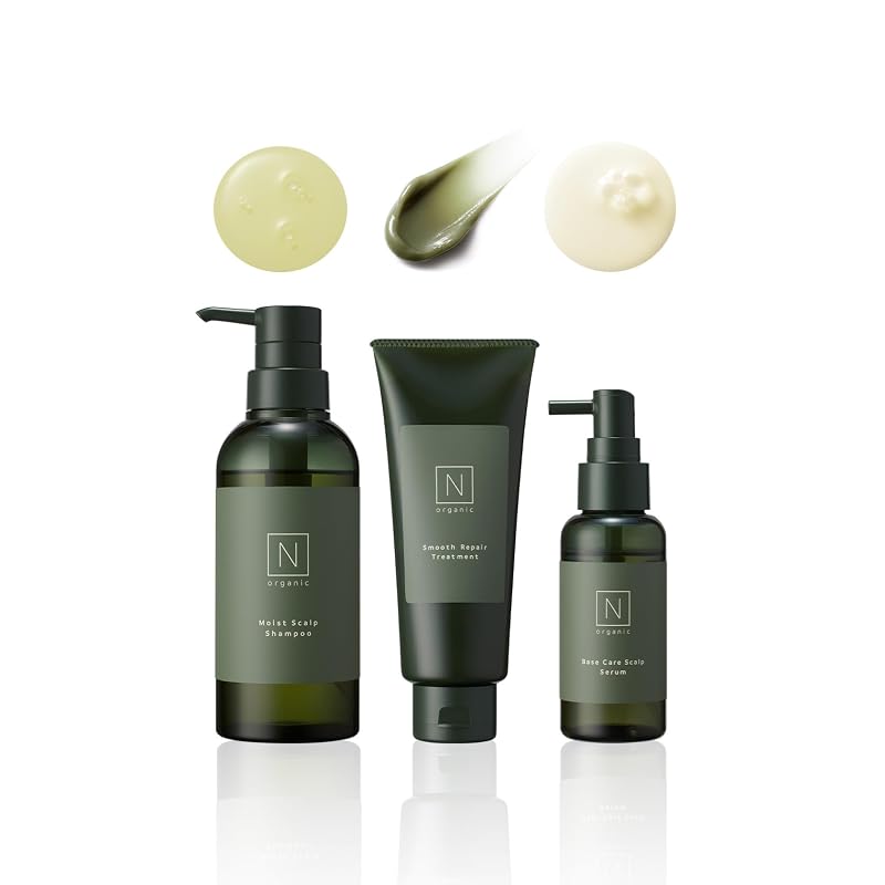 【大人の頭皮エイジングケア】 N organic スカルプヘアケア セット（シャンプー トリートメント 頭皮エッセンス） (約2ヶ月分) 頭皮ケア エイジングケア 柑橘系・ハーブの香り エヌオーガニッ