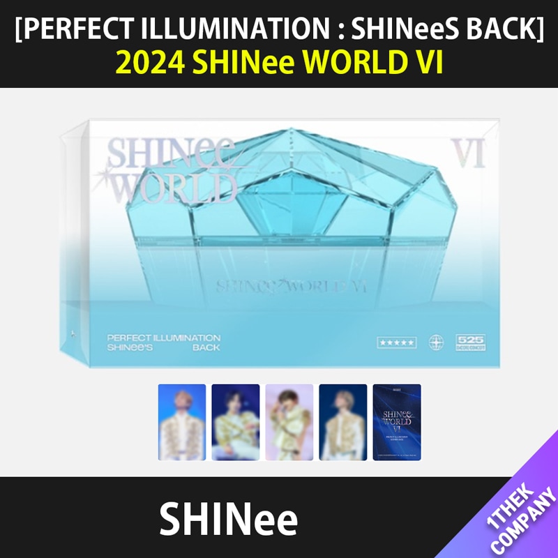 [流通特典] (Blu-ray) 2024 SHINee WORLD VI [PERFECT ILLUMINATION : SHINeeS BACK]