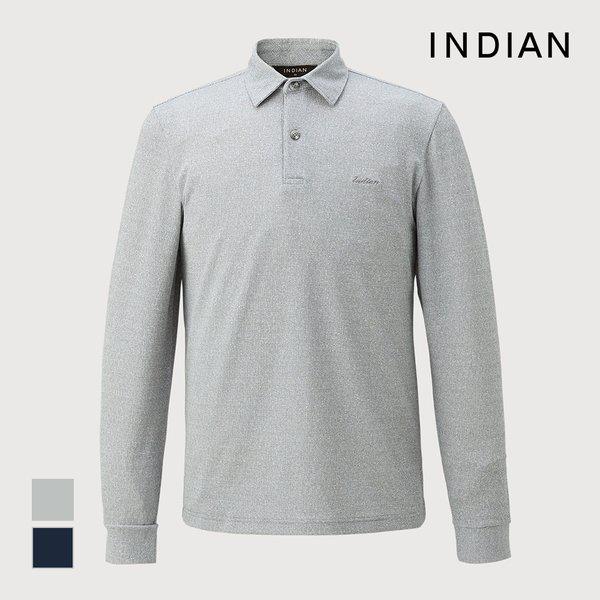 INDIAN リンクル ソリッド ツートーン Tシャツ_MIEAL4S1111