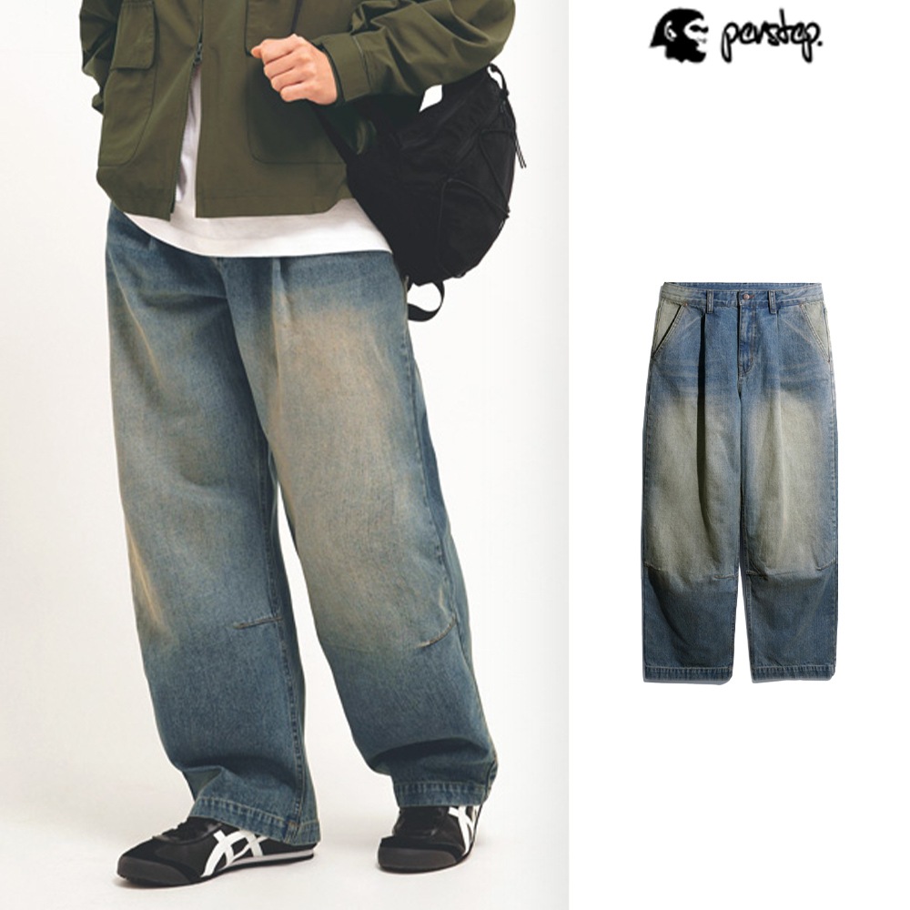 [PERSTEP] Raining Washing Denim Pants
