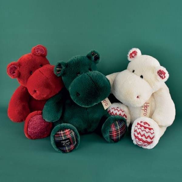 (ドゥエコムパニ) 幸せを与える 愛着ぬいぐるみ ヒストゥア ヒッポ(40cm ラージ)