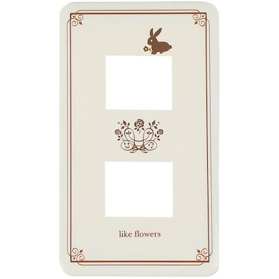 他サイト： HS-UU02 [ファッションプレート ウサギ 2口用]の商品画像