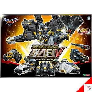 トボットV マスターV トボット 韓国トイ トランスフォーマー 全合体前のおさらい】トボットV 三体合体マスターV【TOBOT V/MasterV