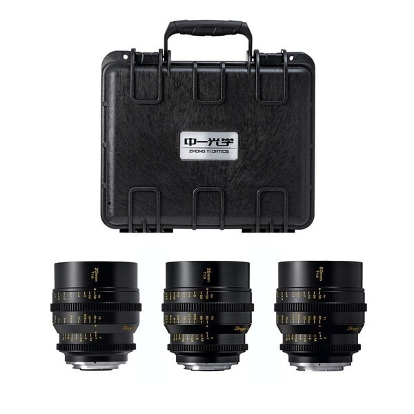 中一光学 SPEEDMASTER T1.0 3SET X 単焦点レンズ 3本セット 20mm T1.0 S35 + 35mm T1.0 S35 + 50mm T1.0 LF/富士フイルムXマウント